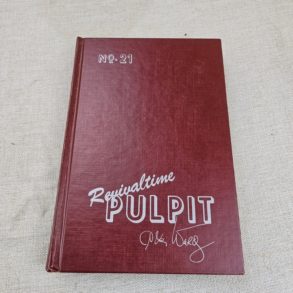 Revivaltime Pulpit No 21 Hardcover Book 1977 Assemblies of God Sermons CM Banks